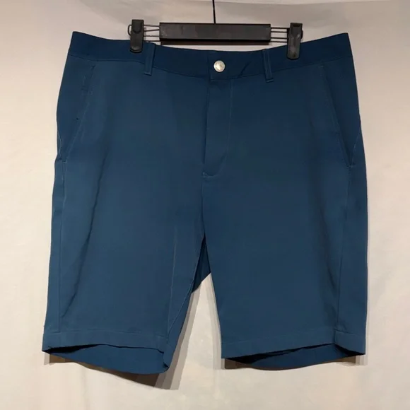 Bonobos Justin Rose Highland Tour Shorts Marine Blue 10” Golf Shorts Size 36 - Picture 5 of 12